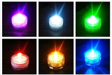 Colorful electronic candle light diving light