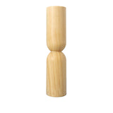 Nordic New Simple Solid Wood Candle Holder Home Living Room Study Candle Holder Decoration